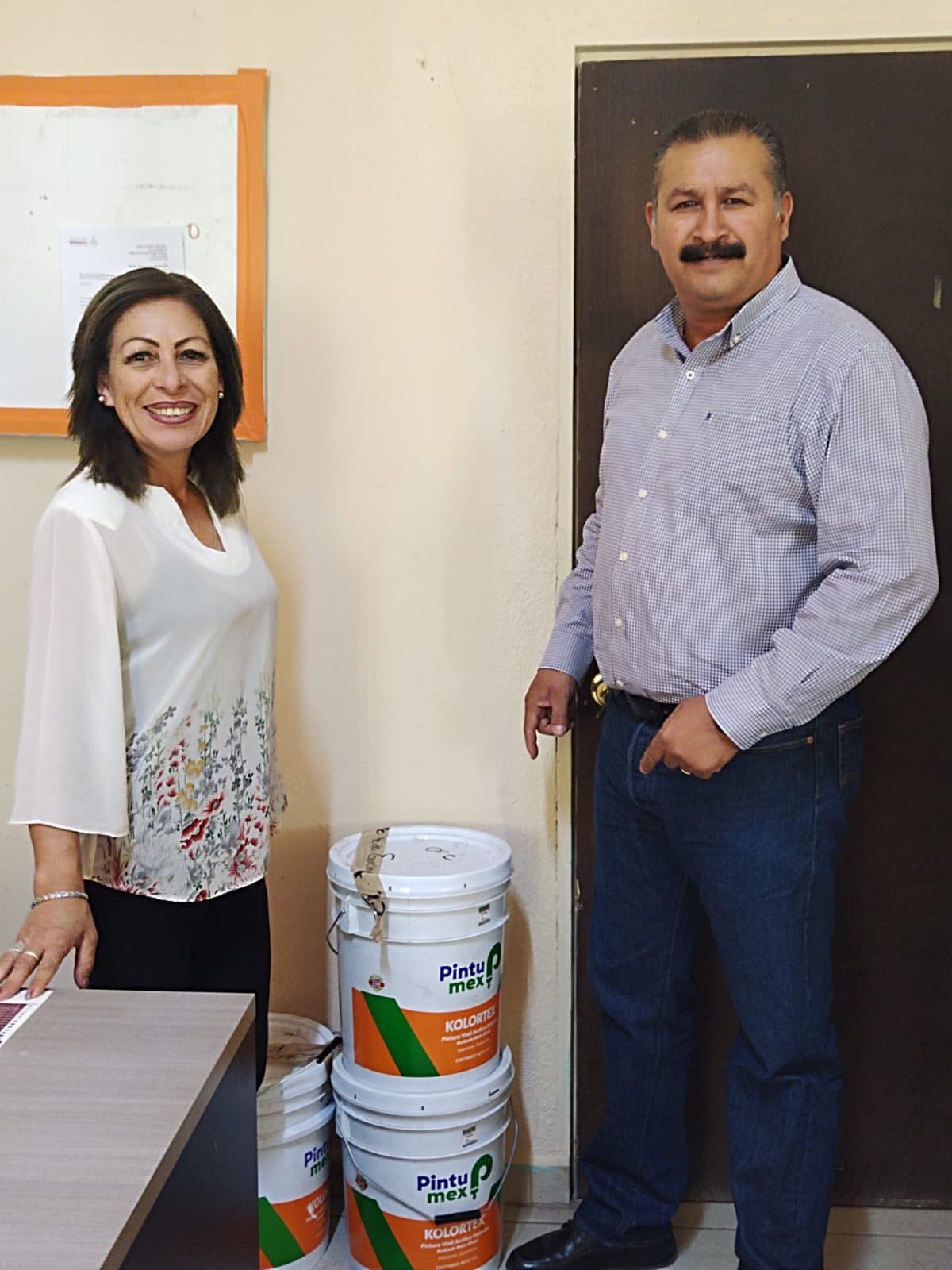 AYUNTAMIENTO DE MAZATÁN APOYA EN LA RESTAURACIÓN DEL AUDITORIO DE LA PRIMARIA IGNACIO TATO