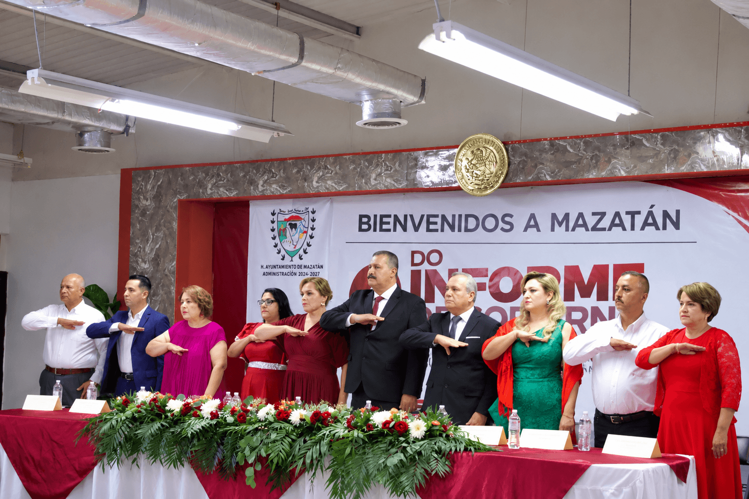 MAZATÁN PRESENTA SU SEGUNDO INFORME DE GOBIERNO